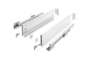 Szuflada Gtv Axis Pro Średnia L400 H116 Biała Pb-axispro-kpl400b1