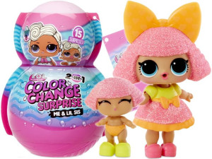 LOL Surprise Color Change Me & Lil Sis Lalki Siostrzyczki 580614