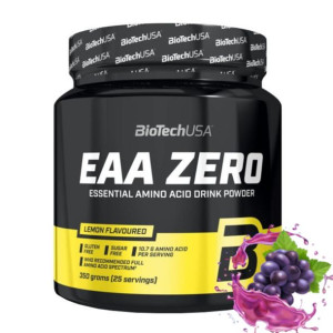 Aminokwasy EAA BioTechUSA EAA Zero 350g Czerwone Winogrono