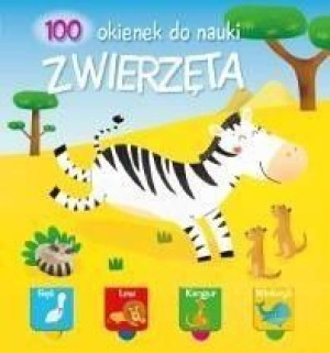 Książka 100 okienek do nauki zwierzęta