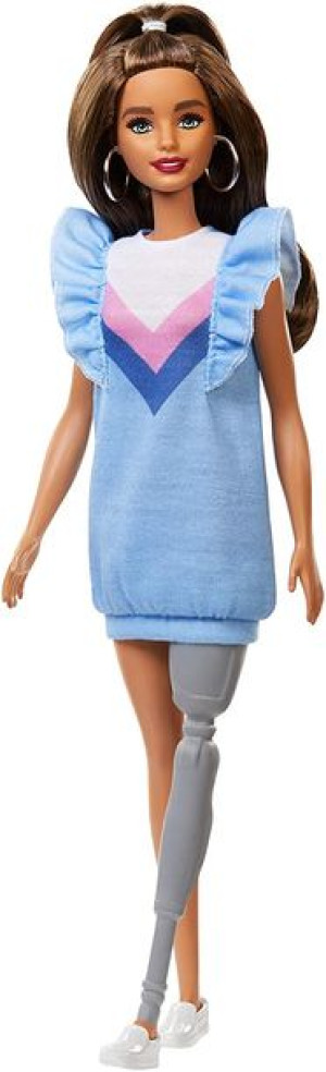 Barbie - Lalka Barbie Z Protezą Nogi - Barbie Fashionistas - Fbr37 Fxl54
