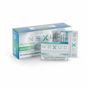 NEXUS MENTHOL FREE. Bezdymne wkłady do podgrzewaczy typu IQOS