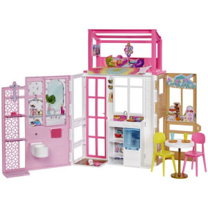 Barbie - Kompaktowy Domek Dla Lalek - Mattel - Hcd47
