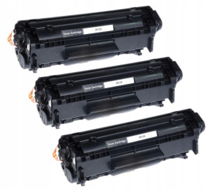 3x Hp Q2612x 12x Laserjet 3015 3020 3030 3050