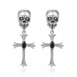 GNOCE - Kolczyki Skull Cross