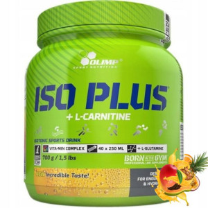 Węglowodany Izotonik Olimp Iso Plus 700g Tropikalny