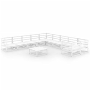 11-cz. zestaw mebli wypoczynkowych do ogrodu, drewno sosnowe