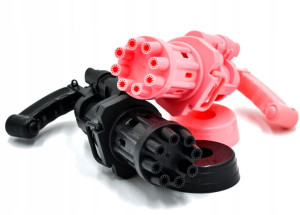 Gatling Bubble Machine Karabin Na Bańki 2 Kolory