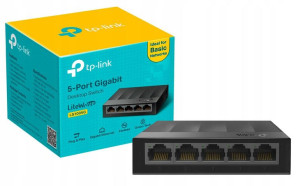 Switch Tp-link Ls1005g Energooszczędny Gigowy