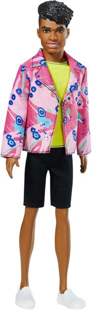 Barbie - Ken 60. Lalka Rockowy Derek Kolorowa Kurtka - Grb41 Grb44