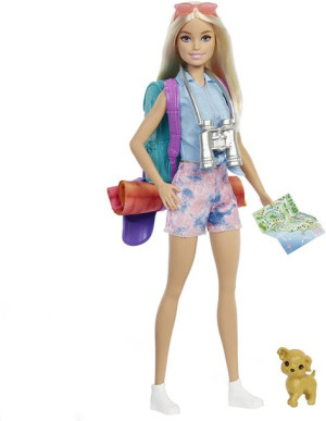 Barbie - Kemping Barbie Malibu Lalka + Akcesoria - Mattel - Hdf73