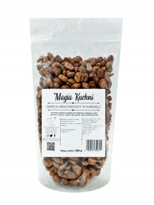 Orzechy ZIEMNE w karmelu KARMEL 1kg pyszne