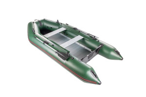 Ponton Kormoran 360d kil zielony aluminiowa podłoga motorowy