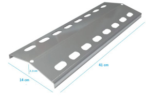 Osłona palnika na palnik grilla gazowego 41x14cm
