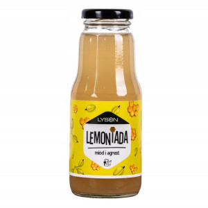 Lemoniada miód agrest bez cukru naturalna