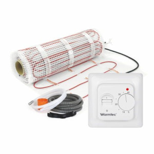 Mata grzejna  pod płytki kompletny zestaw - Warmtec DS2-40/T73 4 m2 ECONOMY