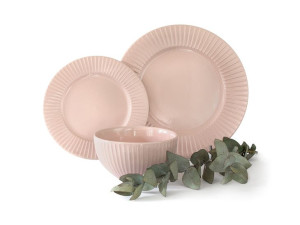Komplet obiadowy Porcelit rosa 18cz. Serwis