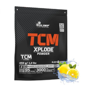 Kreatyna Jabłczan Olimp TCM Xplode 450g Cytryna