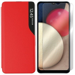 Etui Do Samsung Galaxy A02s Smart Look + Szkło 9h