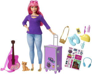Barbie - Daisy Z Kotkiem W Podróży - Fwv26