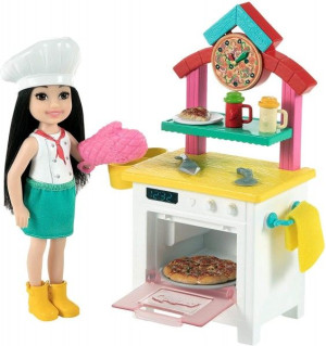 Barbie - Chelsea Kariera Zestaw - Kucharka - Gtr88 Gtn63