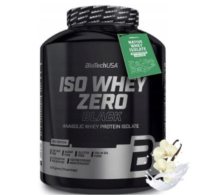Odżywka Białkowa Izolat BioTechUSA Iso Whey Zero Black 2270g Wanilia