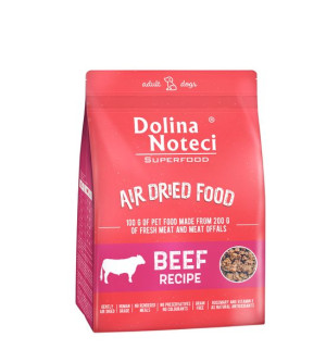 DOLINA NOTECI Superfood Danie z wołowiny- karma suszona dla psa 1kg