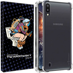 Etui Do Galaxy M10 M105 Twardowsky Air + Szkło 9h