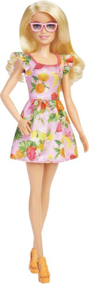 Barbie - Lalka - Modna Przyjaciółka - Sukienka W Owoce - Fbr37 Hbv15