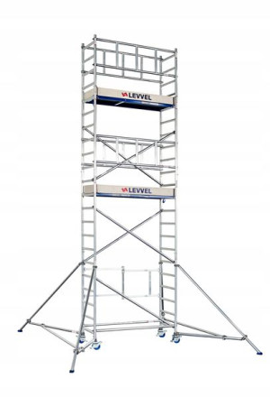 Rusztowanie aluminiowe jezdne LEVVEL EASY GATE 7.3m