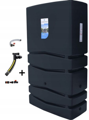 Zbiornik Na Deszczówkę Aqua Tower 350l + Przyłącza