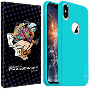 Etui Do Iphone Xs Case Twardowsky Mint Hole +szkło