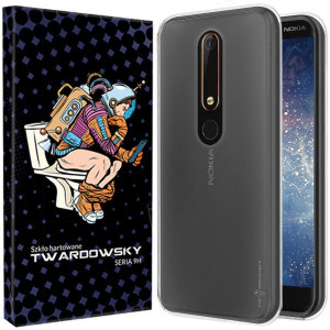 Etui Do Nokia 6 2018 Twardowsky Less + Szkło 9h