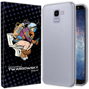 Etui Do Sam Galaxy J6 2018 Twardowsky Less + Szkło