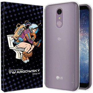 Etui Do Lg Q7 Pokrowiec Twardowsky Less + Szkło 9h