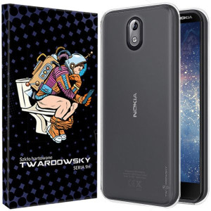 Etui Do Nokia 3.1 2018 Twardowsky Less + Szkło 9h