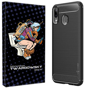 Etui Do Sam Galaxy M20 M205 Twardowsky Moon +szkło