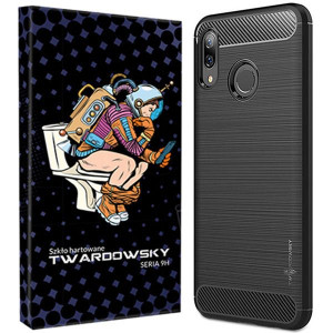 Etui Do Huawei Nova 3 Case Twardowsky Moon + Szkło