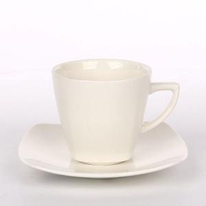 Filiżanka do kawy ze spodkiem porcelana Karolina Hiruni 250 ml