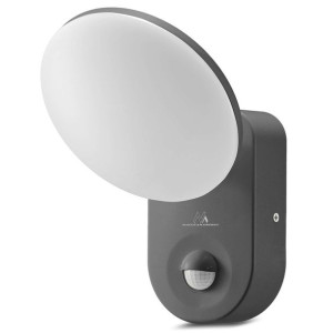 Ścienna lampa LED z czujnikiem PIR Maclean Energy MCE367 - PC+ALU, 15W (110