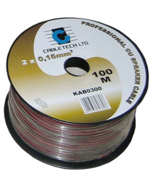Kabel głośnikowy 1,0mm czarny