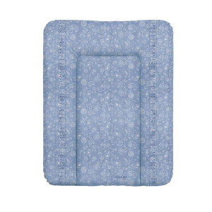 CEBA 143-119-592 Przewijak miękki z włókniny mały 50x70 DENIM STYLE BOHO bl