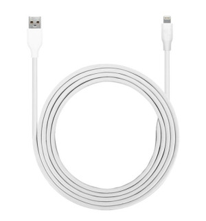 Kabel lighting iphone qc 1m biały
