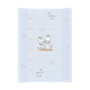CEBA 203-002-160 Przewijak twardy krótki 50x70 Comfort Zebra Niebieska