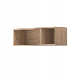Industrialny Regał wiszący KORS 90 Styl Loft Dąb