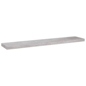 Półka ścienna, szarość betonu, 120 x 23,5 x 3,8 cm, MDF