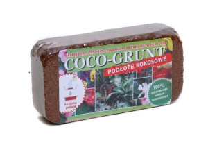 Podłoże kokosowe włókno COCO-GRUNT brykiet 0,5 kg