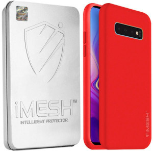 Etui Do Galaxy S10+ Plus G975 Imesh Silk +szkło 5d