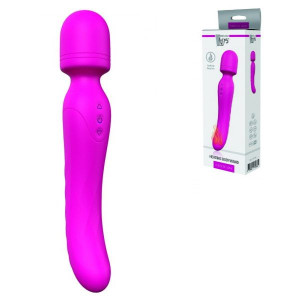 Wibrator Różdżka 2 silniki Grzałka Bodywand 23cm