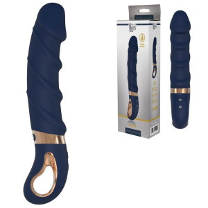 Wibrator G-spot falowany Dildo Sex Masażer 23cm